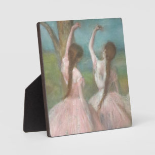 Tänzer in Pink Edgar Degas Fotoplatte