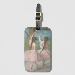 Tänzer in Pink Edgar Degas Gepäckanhänger