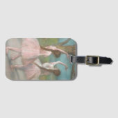 Tänzer in Pink Edgar Degas Gepäckanhänger (Vorderseite (Horizontal))