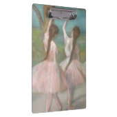 Tänzer in Pink Edgar Degas Klemmbrett (Rechts)