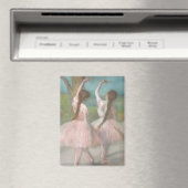 Tänzer in Pink Edgar Degas Magnet (In Situ (Geschirrspüler))