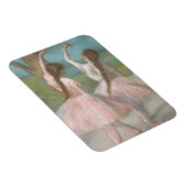 Tänzer in Pink Edgar Degas Magnet (Rechte Seite)