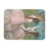Tänzer in Pink Edgar Degas Magnet (Horizontal)