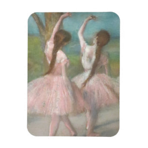 Tänzer in Pink Edgar Degas Magnet