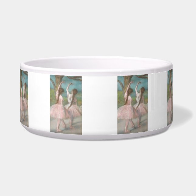 Tänzer in Pink Edgar Degas Napf (Vorderseite)