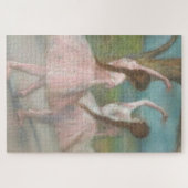 Tänzer in Pink Edgar Degas Puzzle (Horizontal)