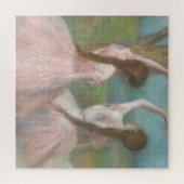 Tänzer in Pink Edgar Degas Puzzle (Horizontal)