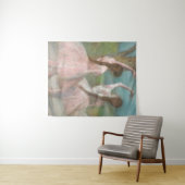 Tänzer in Pink Edgar Degas Wandteppich (Beispiel (Horizontal))
