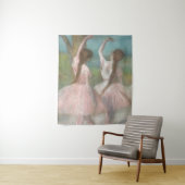 Tänzer in Pink Edgar Degas Wandteppich (Beispiel)