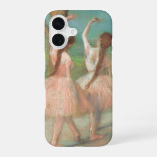 Tänzer in Rosa von Edgar Degas, Vintage Ballettkun iPhone 16 Hülle