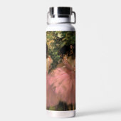 Tänzer in rosa Wasserflasche Trinkflasche (Rückseite)