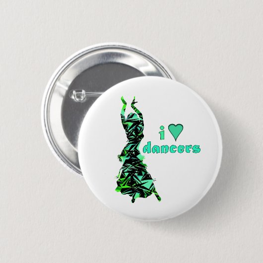 Tänzer *Jinx* Button (Vorne & Hinten)