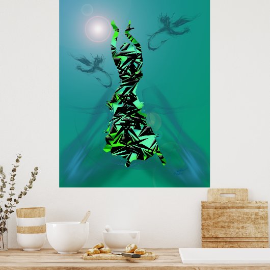 Tänzer *Jinx* Poster (Küche)