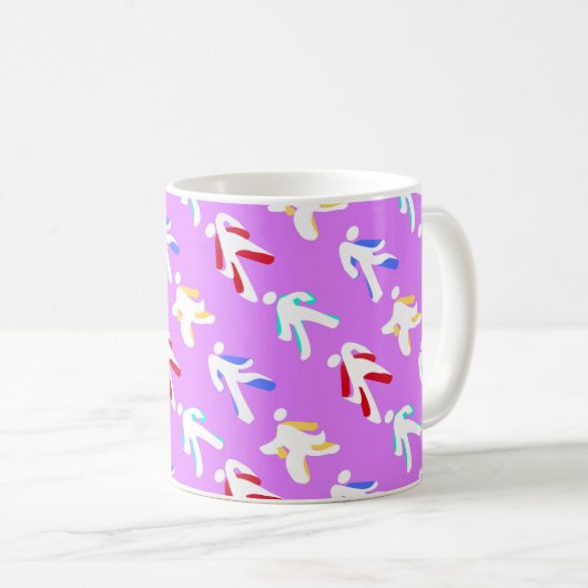 Tänzer Kaffeetasse (VorderseiteRechts)