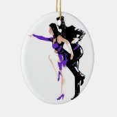 Tänzer Keramik Ornament (Rechts)