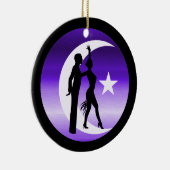 Tänzer Keramik Ornament (Rechts)