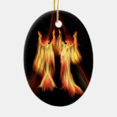 Tänzer Keramik Ornament (Hinten)