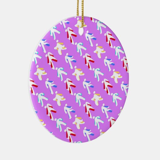 Tänzer Keramik Ornament (Rechts)