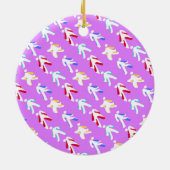 Tänzer Keramik Ornament (Hinten)