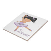 Tänzer-Kleine Ballerina Fliese (Seite)