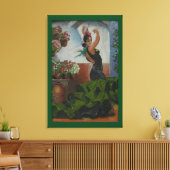 Tänzer Leinwanddruck (Insitu (Wohnzimmer))