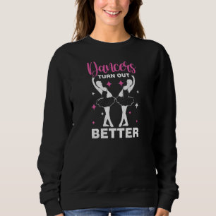 Tänzer machen Ballerina Dancer Gr Sweatshirt