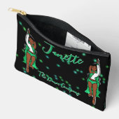 Tänzer/Majorette Green Spark Accessory Pouch Zubehörtasche (Offen)