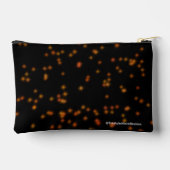 Tänzer/Majorette Orange Spark Accessory Pouch Zubehörtasche (Rückseite)