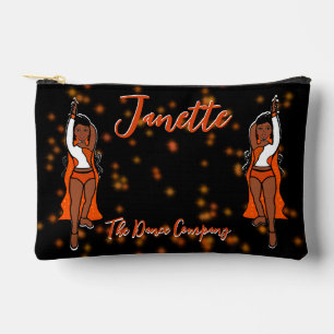 Tänzer/Majorette Orange Spark Accessory Pouch Zubehörtasche