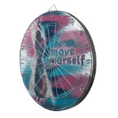 Tänzer *Mako* Dartscheibe (Vorderseite rechts)