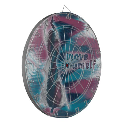 Tänzer *Mako* Dartscheibe (Vorderseite Links)