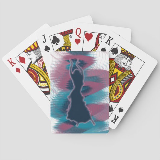 Tänzer *Mako* Spielkarten (Rückseite)