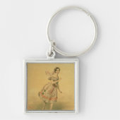 Tänzer Maria Taglioni Schlüsselanhänger (Vorne)