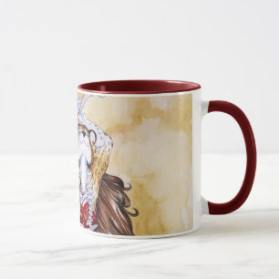 Tänzer mit der Knochen-Tasse Tasse