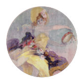 Tänzer mit einem baskischen Tambourine Schneidebrett (Vorderseite)