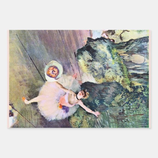 Tänzer mit einem Bouquet von Blume von Edgar Degas Geschenkpapier Set (Vorderseite 3)