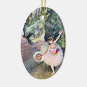 Tänzer mit einem Bouquet von Blume von Edgar Degas Keramikornament (Links)