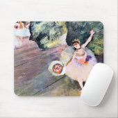 Tänzer mit einem Bouquet von Blume von Edgar Degas Mousepad (Mit Mouse)