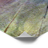 Tänzer mit einem Bouquet von Blume von Edgar Degas Poster (Ecke)