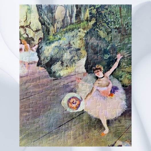 Tänzer mit einem Bouquet von Blume von Edgar Degas Puzzle