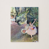 Tänzer mit einem Bouquet von Blume von Edgar Degas Puzzle (Vertikal)