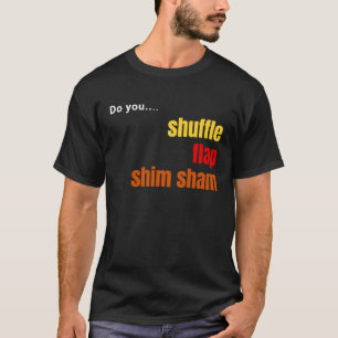 Tänzer mit gestochen Terminologiemaschine, Klappe, T-Shirt
