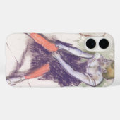 Tänzer mit Roten Strümpfen von Edgar Degas Case-Mate iPhone Hülle (Rückseite (Horizontal))