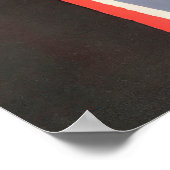 Tänzer mit Tuxedos und Top Hats, Art Deco Poster (Ecke)