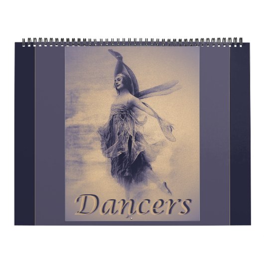 Tänzer neu interpretiert Zwölf-Monat-Wandkalender Kalender (Titelbild)