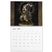 Tänzer neu interpretiert Zwölf-Monat-Wandkalender Kalender (Mär 2027)