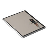 Tänzer Notepad Black / Silver A 2 Notizblock (angewinkelt)