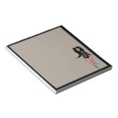 Tänzer Notepad Black / Silver B 2 Notizblock (angewinkelt)