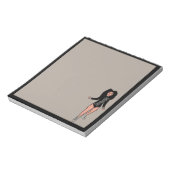 Tänzer Notepad Black / Silver B 2 Notizblock (Rotiert)