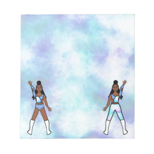 Tänzer Notepad Oceanside Notizblock